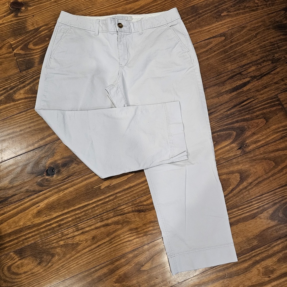Old Navy Womens 8 Kahki Capri Chino Casual Pants